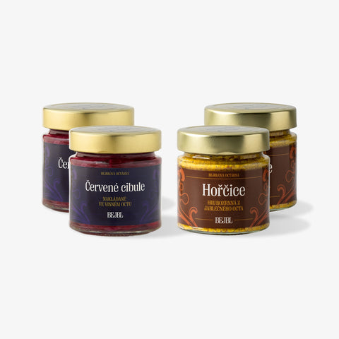 Sada hořčice a cibule